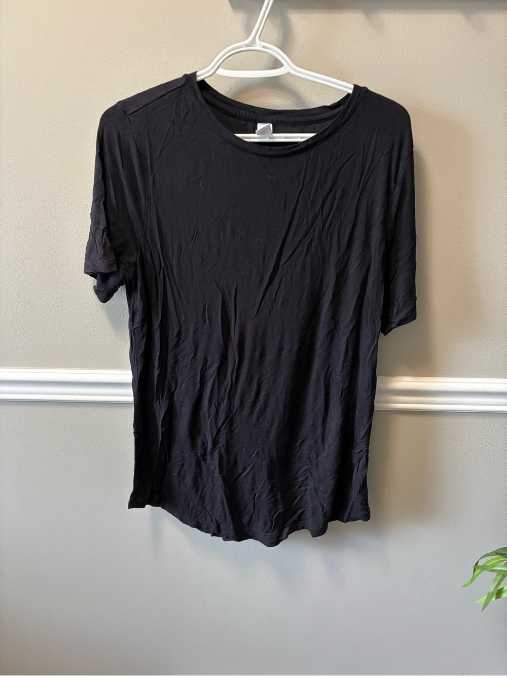 Old Navy Black Luxe Tall Tee